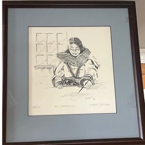 Tisket Seslar Signed Alaskan Art Print The Happening Ltd Edition 89/219 Framed